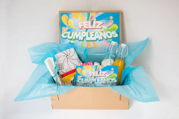 Caja personalizada - feliz cumpleaños
